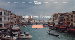 Desktop Screenshot of indietravelpodcast.com